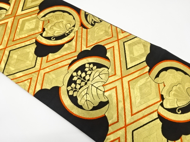 Japanese Kimono / Antique / Fukuro Obi Silk